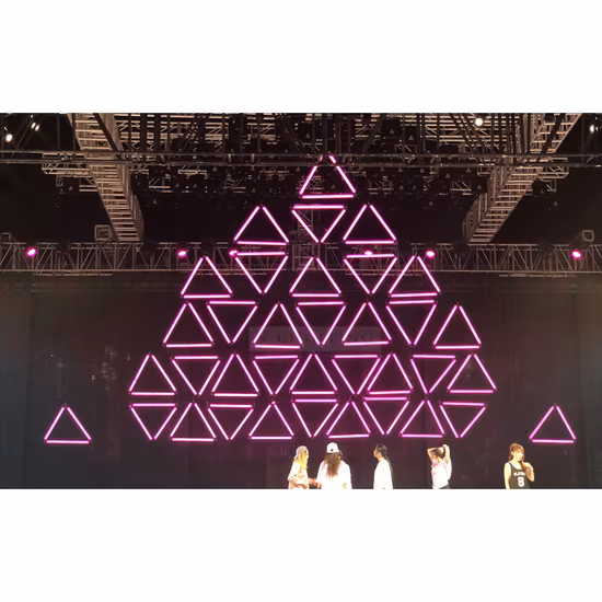 Suministros de decoración de calidad 3D Luces LED de bola para colgar en la pared Ramdan