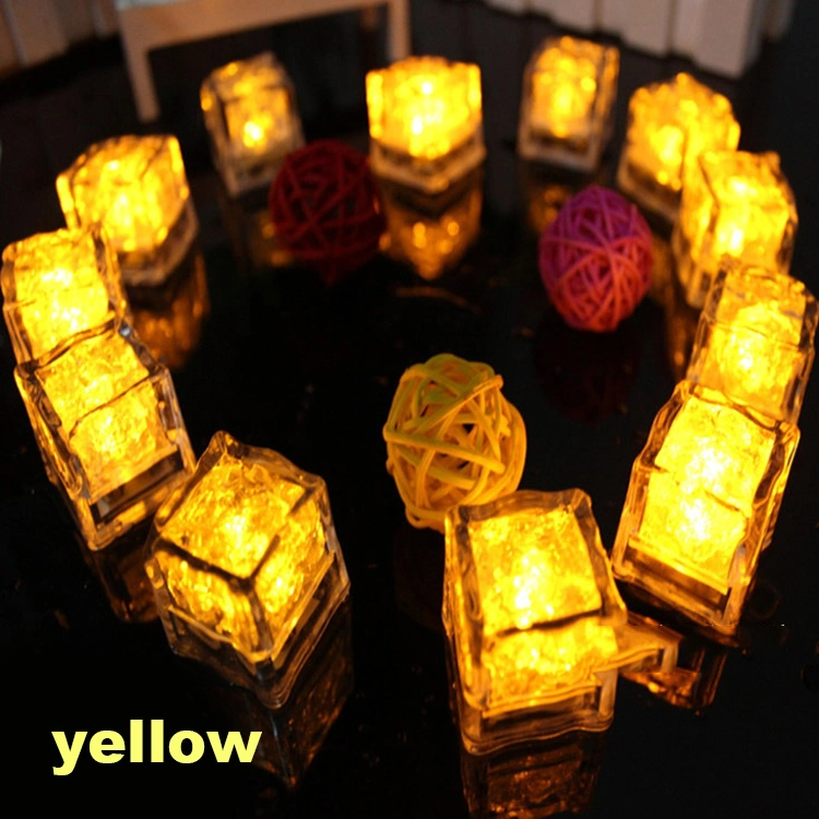 Multi Color LED Glow Ice Cube Water Activity LED Light up Ice Cube