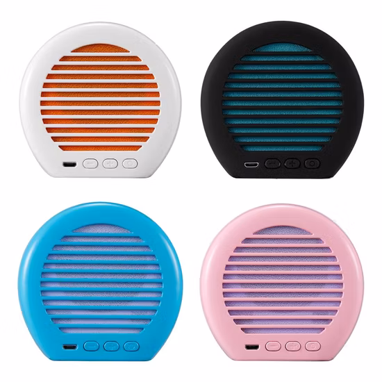 Portable Wireless Audio Bluetooth Speaker with Light up Logo