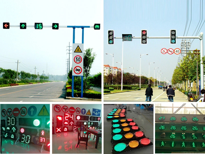 High Quality Outdoor Full Ball High Flux LED Arrow Traffic Signal Light