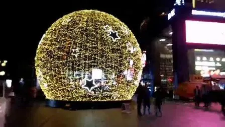 LED Montado en Poste Calle Bola de Navidad Día Nacional LED