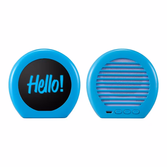 Altavoz Bluetooth de audio inalámbrico portátil con logotipo iluminado