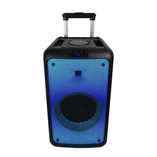 Altavoz de carro de audio profesional de alta calidad de venta caliente con luz LED colorida inalámbrica