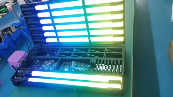 DJ Vj Event LED Artnet RGB Pixel Tubos lechosos de 360 ​​grados para estructura de cubo